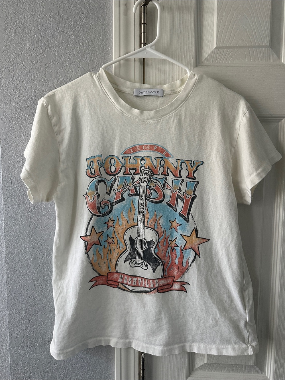 Daydreamer Johnny Cash Graphic Tee size S